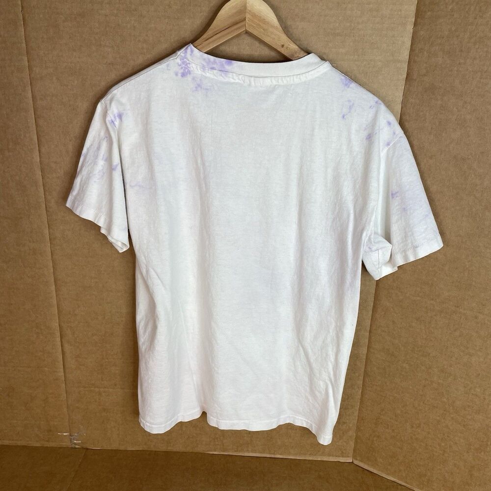 Vintage Naples Florida Graphic T Shirt, Medium, Hanes, White, Flowers - Picture 5 of 7